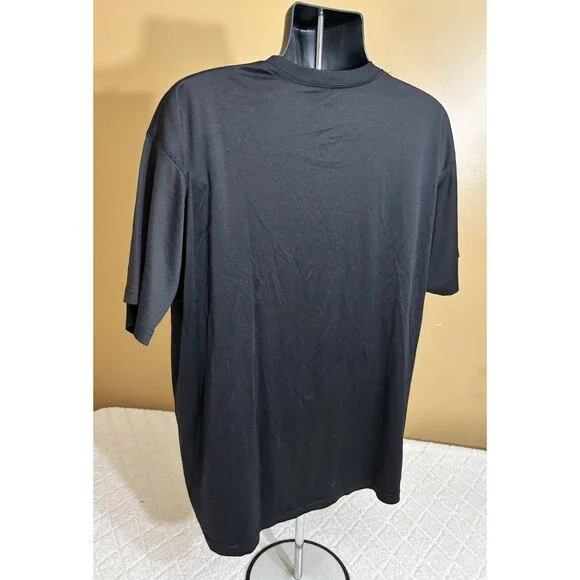 Batman DC Comics Cascading Logo Soft Feel Black Shirt Men’s Size XL - Picture 10 of 14